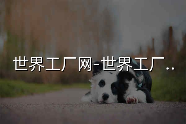 世界工厂网-世界工厂尽在世界工厂网 - 官网预览