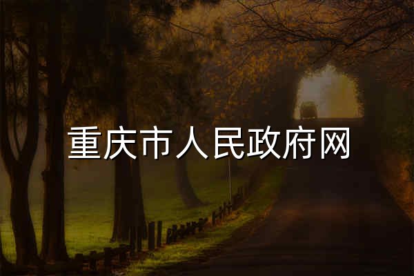 重庆市人民政府网 - 官网预览