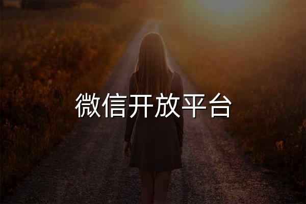 微信开放平台 - 官网预览