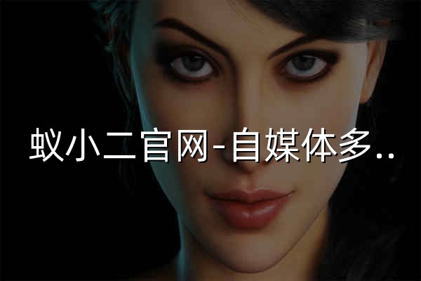 蚁小二官网-自媒体多平台多账号一键分发管理工具 - 官网预览