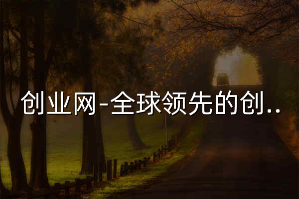 创业网-全球领先的创业门户网站 - 官网预览