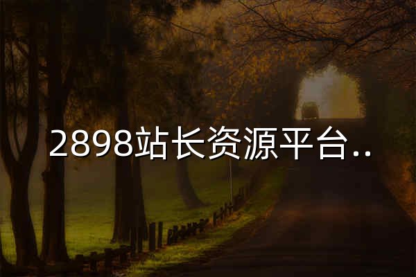 2898站长资源平台-站长工具-友情链接-免费资源互换-网站交易平台 - 官网预览