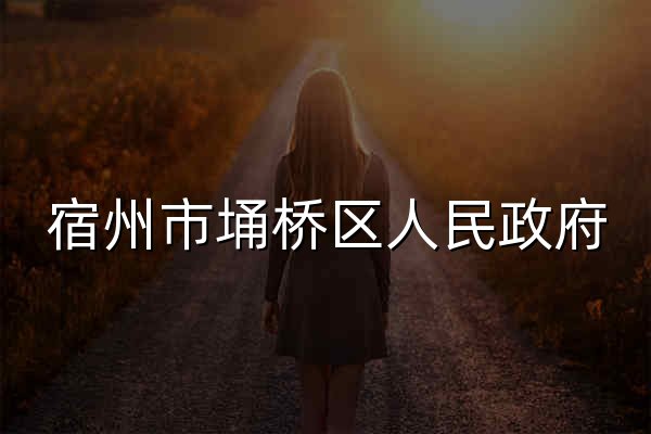 宿州市埇桥区人民政府 - 官网预览