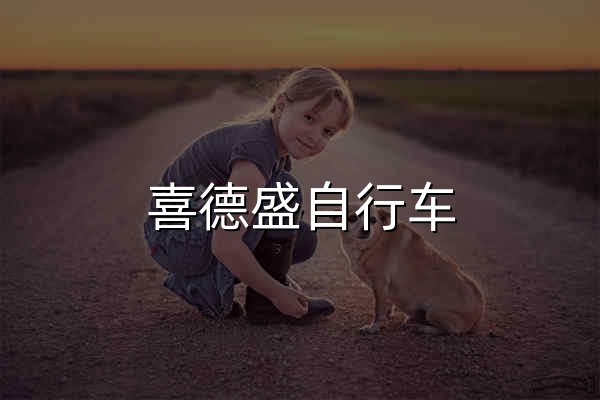 喜德盛自行车 - 官网预览