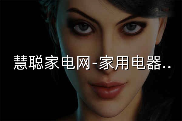 慧聪家电网-家用电器行业垂直门户 - 官网预览