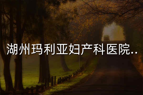 湖州玛利亚妇产科医院有限公司 - 官网预览