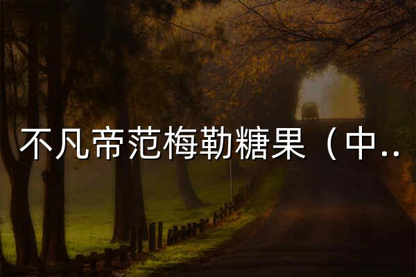 不凡帝范梅勒糖果（中国）有限公司 | - 官网预览