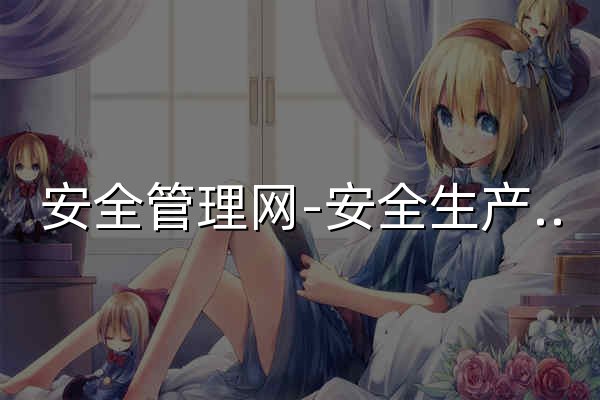 安全管理网-安全生产及应急管理领域专业网站,分享安全生产资料-安全管理网 - 官网预览