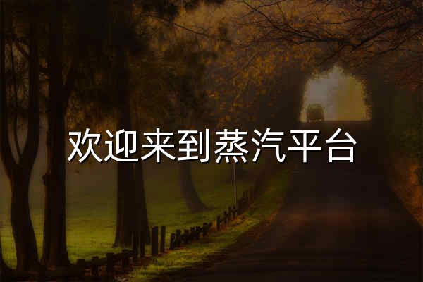 欢迎来到蒸汽平台 - 官网预览