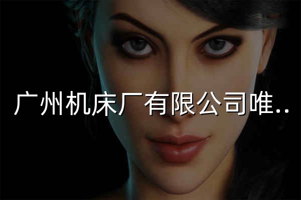 广州机床厂有限公司唯一官网 - 官网预览
