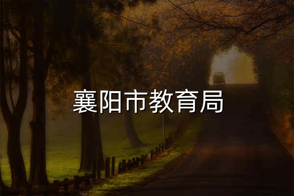 襄阳市教育局 - 官网预览