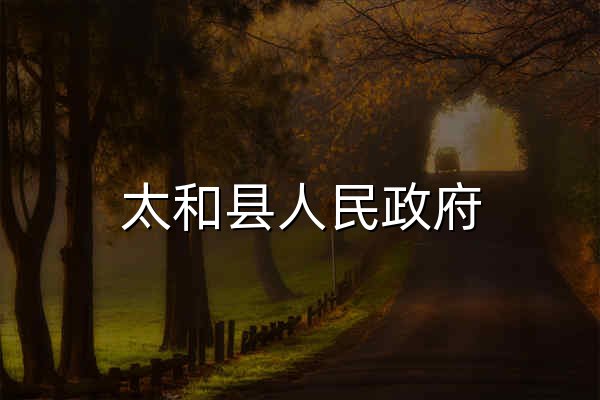 太和县人民政府 - 官网预览