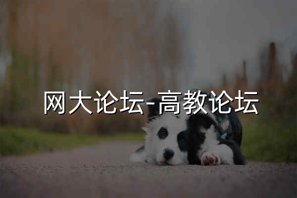 网大论坛-高教论坛,中国大学排行榜，高考论坛，学术论坛，网大TOP论坛 - Powered by Discuz! - 官网预览
