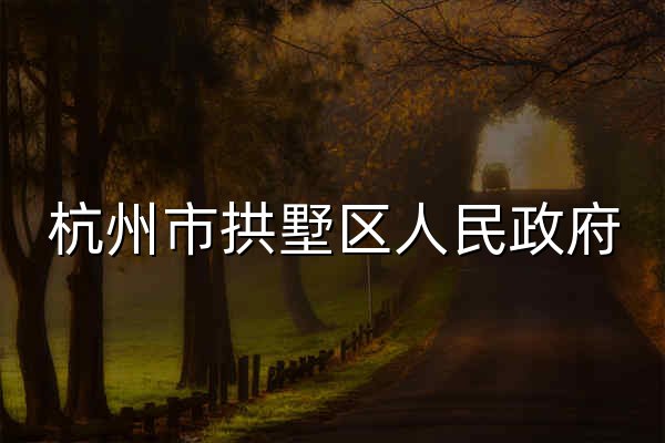 杭州市拱墅区人民政府 - 官网预览