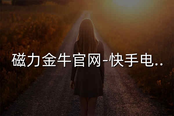 磁力金牛官网-快手电商商家广告投放平台 - 官网预览
