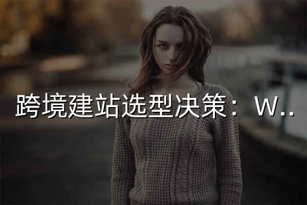 跨境建站选型决策：WordPress / Shopify / 小程序对照 - 官网预览